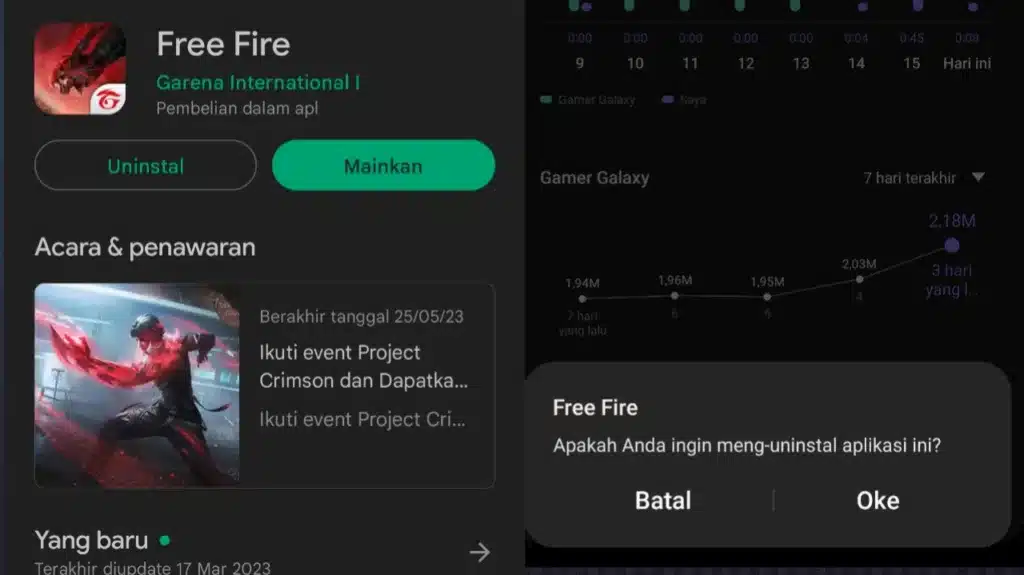instal ulang game Free Fire