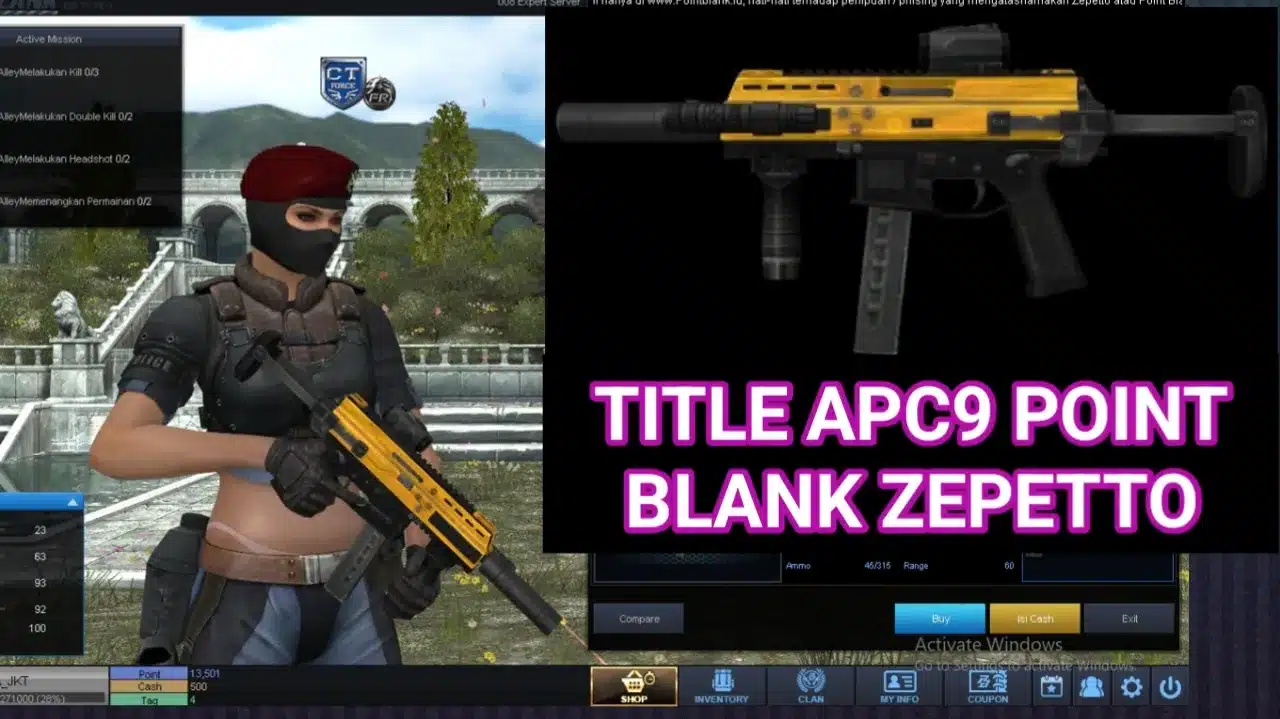 title APC9 point blank zepetto