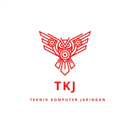 Logo TKJ SMK Aesthetic